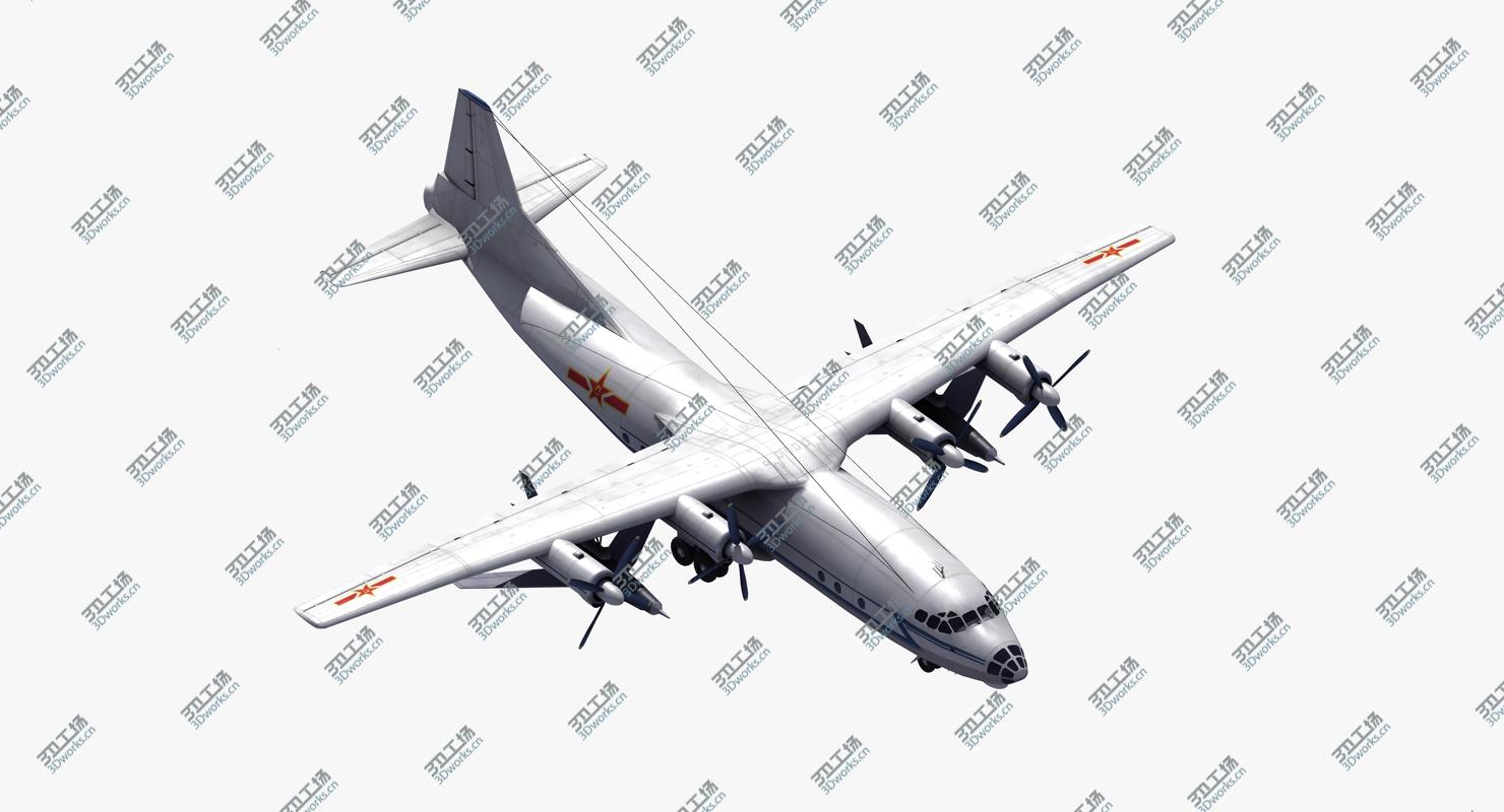 images/goods_img/202104023/Shaanxi Y-8E Cub Drone Carrier 3D model/4.jpg